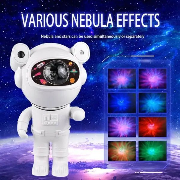 Customizable Astronaut Galaxy Projector – Lamp for Kids - ledoons
