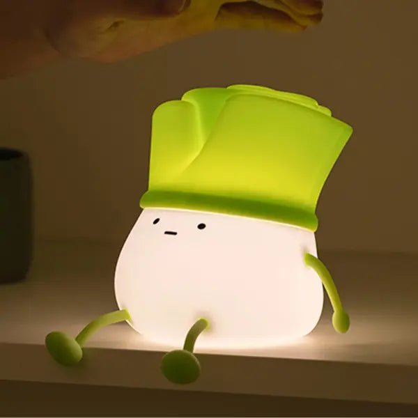 LeekyGlow - Soft Silicone Night Light for Kids & Nursery - ledoons