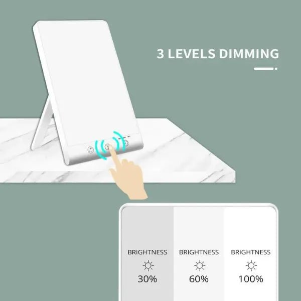 LED Desk Lamp - Natural Glow for Comfort & Focus - ledoons