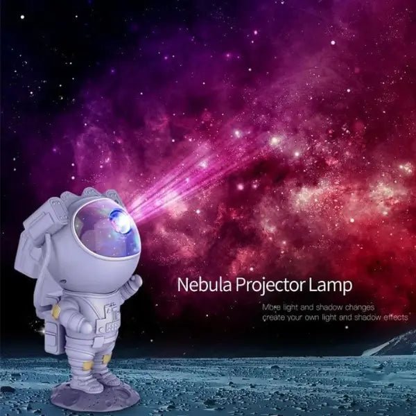 BuzzGlow - Galaxy Astronaut Light Projector for Kids - ledoons