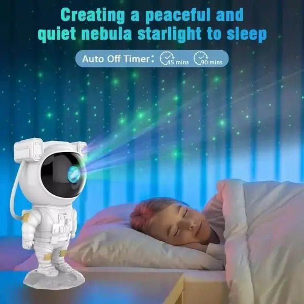 AstroGlow - LED Galaxy Astronaut Projector - ledoons