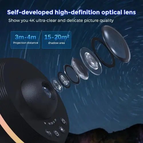 Andromeda Meteor Light - Galaxy projector with Shooting Star Effects - ledoons