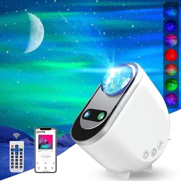 AuroraBoreal Galaxy Star Projector for Magical Nights - ledoons