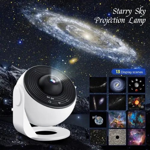 Saturn Orion Galaxy - HD Nebula & Falling Stars Show - ledoons