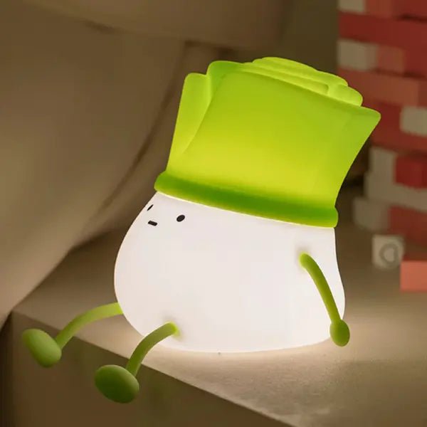 LeekyGlow - Soft Silicone Night Light for Kids & Nursery - ledoons