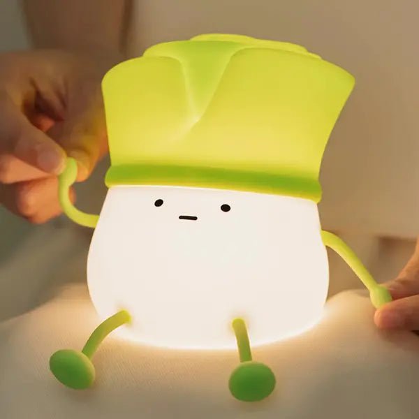 LeekyGlow - Soft Silicone Night Light for Kids & Nursery - ledoons