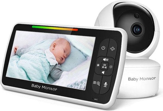 Baby Monitor PTZ - Secure & Private - No WiFi, Long Range & 24h Battery