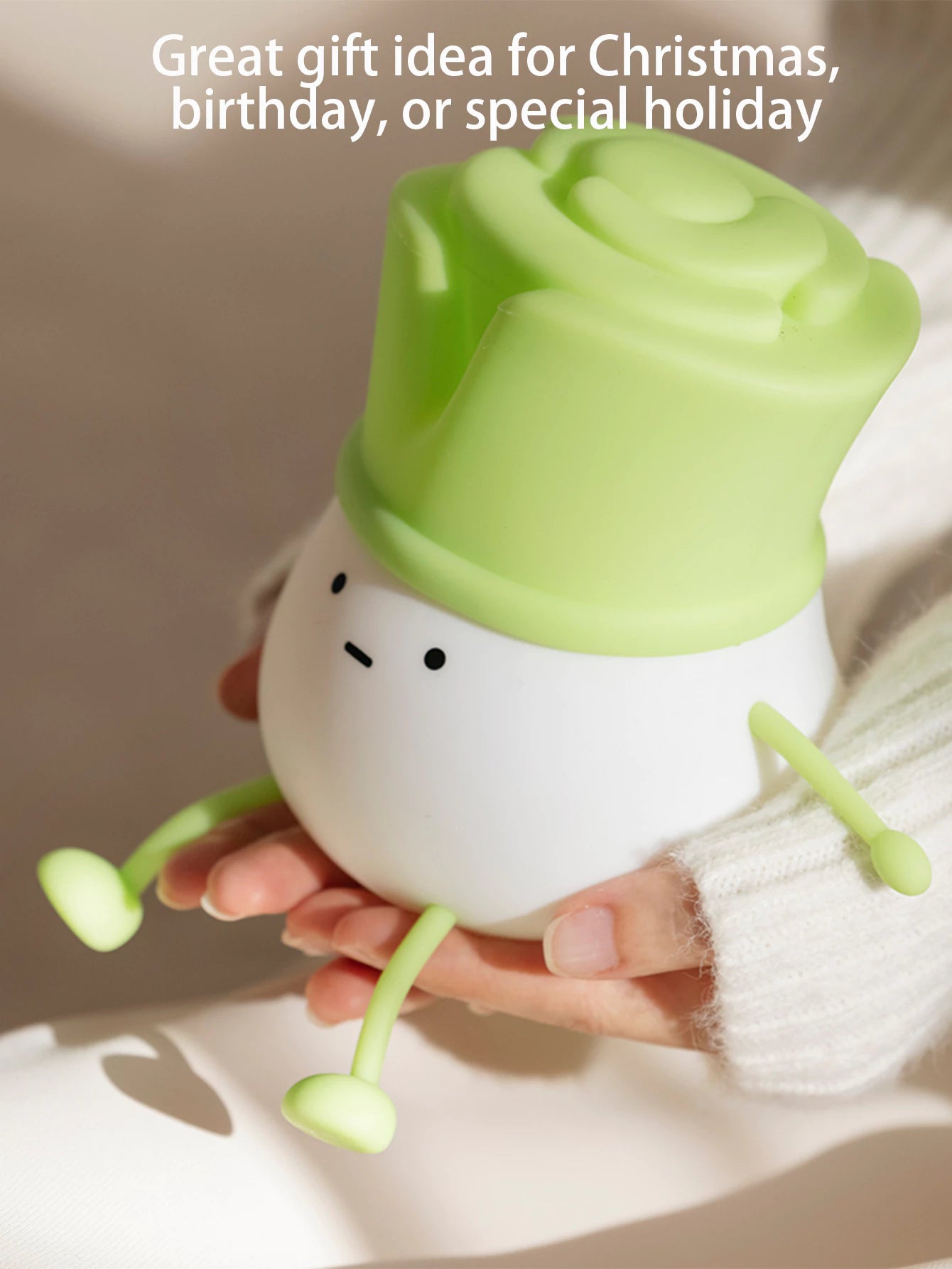 Cute Silicone Leek - Nursery Night Light